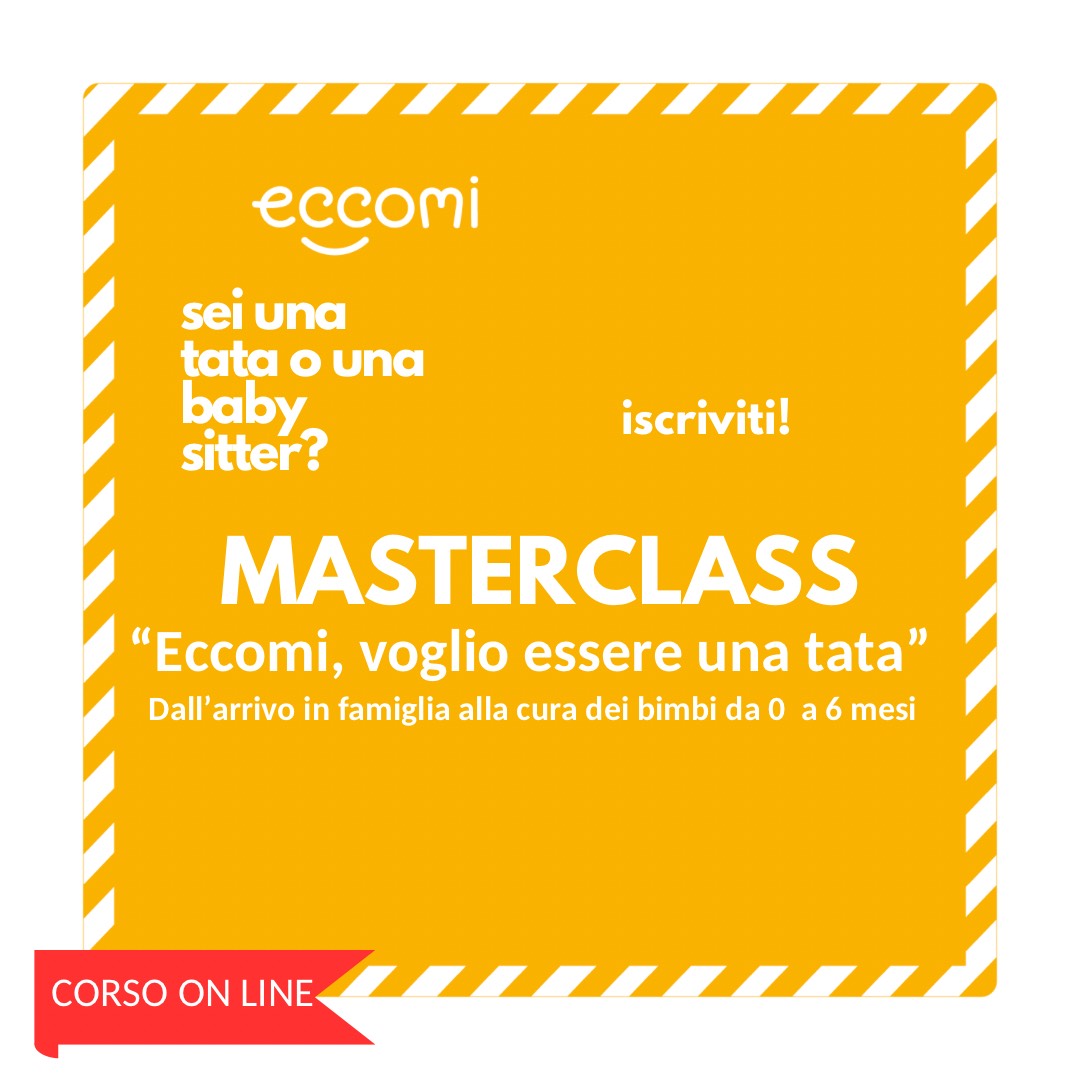 Corso on line per Tate / bimbi 0-6 mesi