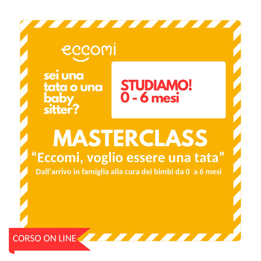 Corso on line per Tate / bimbi 0-6 mesi